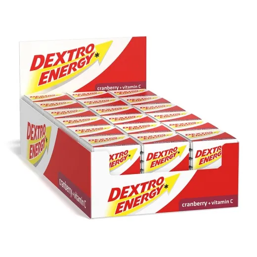 Dextrose Täfelchen Cranberry 18à46g Box