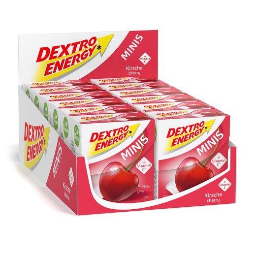 Dextrose Minis Kirsche 12à50g Box