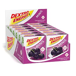 Dextrose Minis Cassis 12à50g Box